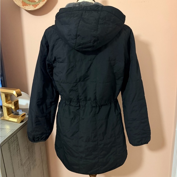 Carhartt Women's Rain Defender Loose-Fit Hooded Jacket Fleece-Lined Sz Small - Picture 8 of 14